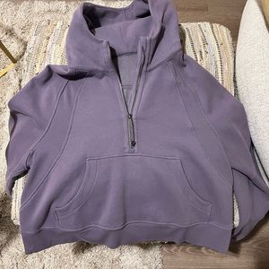 Lululemon Scuba Oversized Half Zip